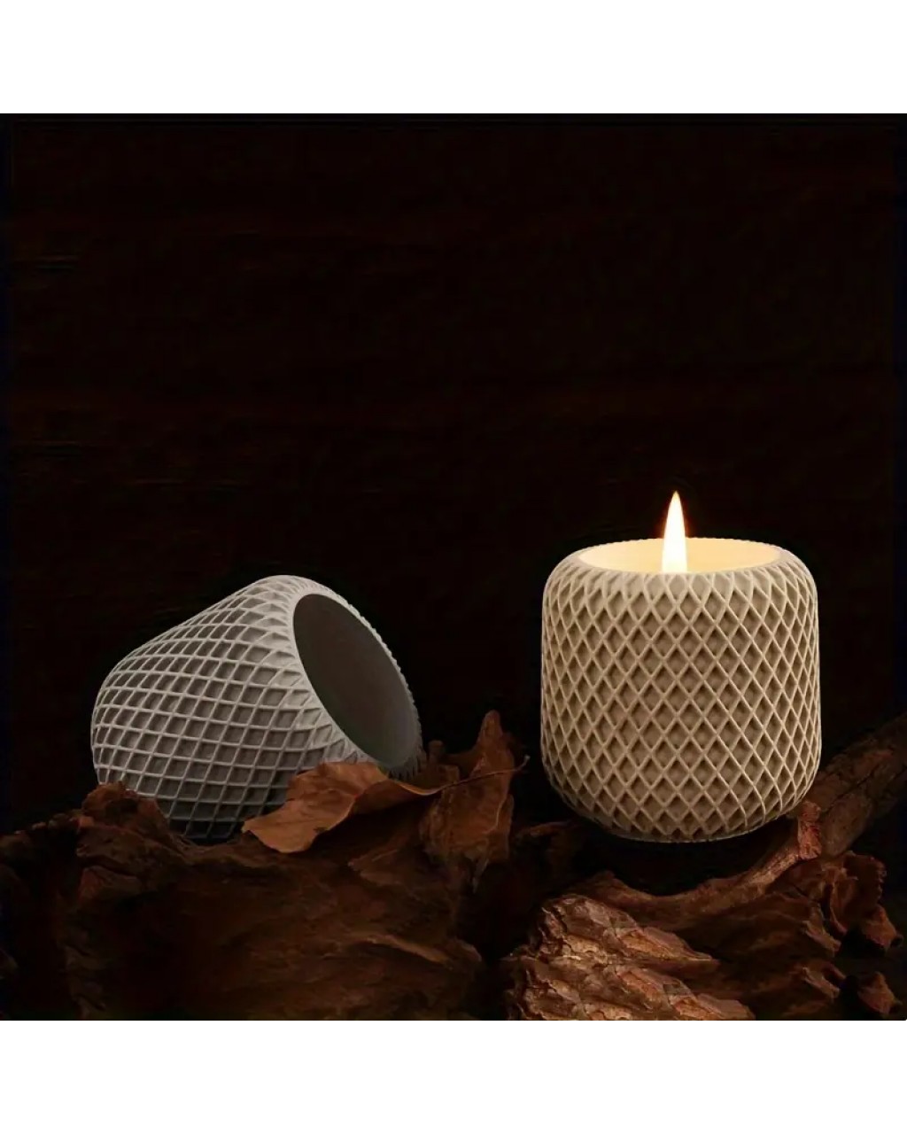 YY6024 Kupa Dekorasyon Mumluk Saksı Silikon Kalıp